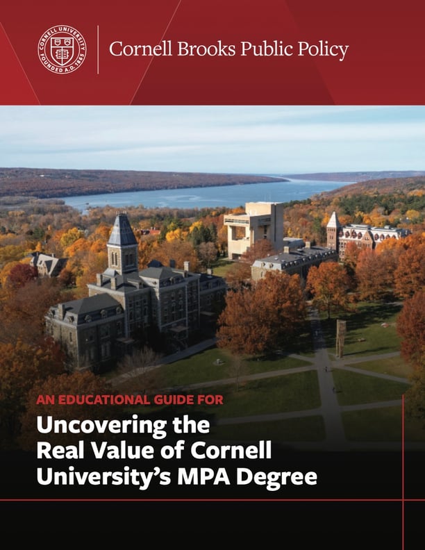 Cornell Value of an MPA-eBook Cover